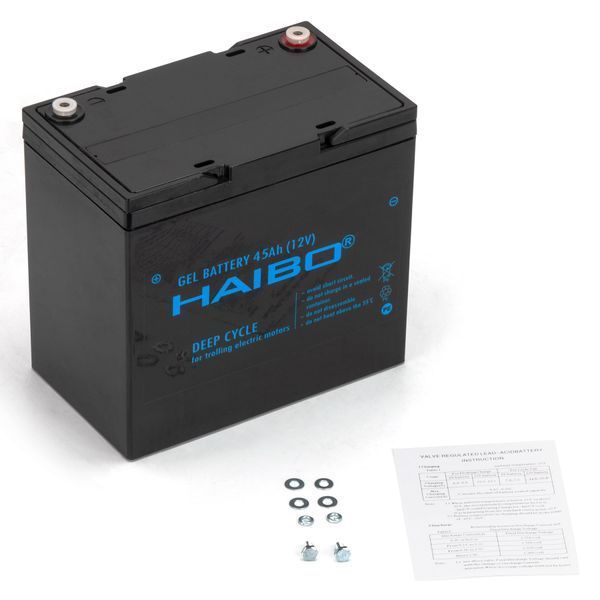 Akumulator żelowy Haibo 45Ah 12V 13,3kg (GE12V45Ah H)
